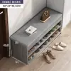 Estante Angosto Simple para Zapatos de Interior Atractivo Económico Puede Sentarse en la Entrada Zapatero Taburete para Cambiar Zapatos Estante de Almacenamiento para Esquina del Hogar Integrado