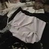 Ropa interior de algodón puro tipo segunda piel para yoga, sin costuras, con fuelle extendido 7A antibacteriana, de cintura media, tipo triángulo para glúteos de melocotón para mujer