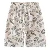 Pantalones Cortos de Verano para Niños Pantalones Cortos Deportivos Infantiles Clase a Delgados de Playa Algodón Puro Nuevo Dibujos Animados Pantalones Casuales para Bebé