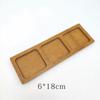 Venta al por mayor de fábrica, disponible, plato natural de bambú para condimentos, plato para salsas, plato para juego de té, plato de bambú para exportación, plato para salsas