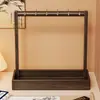 Soporte para Pinceles Estante de Almacenamiento de Madera Maciza Estante para Colgar Bolígrafos del Hogar Estante de Exhibición de los Cuatro Tesoros de Estudio de Escritorio Soporte para Pinceles de Caligrafía Estante para Colgar
