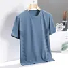 Venta Directa de Fábrica Ropa de Trabajo para Hombre Barata Holgada Talla Grande Malla Transpirable Casual Deportiva Camiseta de Manga Corta