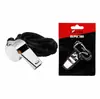 Silbato de Metal para Árbitro Acero Inoxidable Silbato de Hierro Baloncesto Fútbol Silbato de Entrenamiento Abanico Silbato Metálico Deportivo