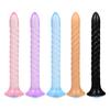 Plugueanal Anal Sexy Super Longo Espiral para Traseiro Contas Macias para Traseiro Masturbação Anal para Homens e Mulheres