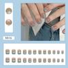 Temperamento suave, dulce, principios de otoño, lindos, niños, divertidos, nuevos, desgaste, uñas, rebanadas de uñas, lote mixto