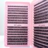 Pestañas Postizas en Racimo DIY Puntas Finas Estilo Europeo y Americano Amazon Libro de Pestañas 60D Cabello Termofusible 640 Racimos Gran Capacidad