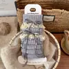 Sapatos Shang Cobertura de Meia de Algodão Feminina Renda Babado Laço Meias Fofas Lolita Doce Branco Meio da Panturrilha Meias Fofas Coberturas de Perna