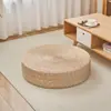 Na atividade! Em estoque hotel grande almofada de chão banquinho futon assento almofada meditação almofada meditação Zen japonês espessada grama redonda