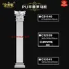 Escultura de espuma de columna romana Decoración estilo europeo Sala de estar TV Boda Yeso Espuma Props con forma de columna romana