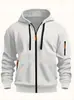 Vendas Diretas da Fábrica e Entrega no Mesmo Dia Moletons Masculinos com Zíper, Moletons com Capuz, Camisas com Zíper, Gola Redonda Casuais Roupas Masculinas