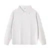 Sudadera con cuello de solapa y media cremallera para hombre, nueva, de moda, peso pesado 350g, algodón original, color liso, estilo 'old money', casual, para otoño e invierno