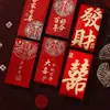 Envelope Vermelho para Casamentos, Casamento de Mil Yuan com o Caractere "Felicidade Dupla" Novo Modelo 2026, Grande Presente de Noivado, Taxa de Mudança de Nome, Sacola de Presente para Recém-Casados