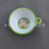 Comercio exterior vajilla de melamina productos de melamina tazón de dibujos animados para niños tazón de una oreja tazón de una asa tazón para niños tazón de porcelana plástico