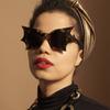 Gafas de sol de murciélago de moda personalizadas ins, gafas de sol para disfrazarse de Halloween 2023, nuevas gafas de sol transfronterizas europeas y americanas