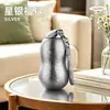 Nueva Taza de Calabaza Fu Lu Hielo Martillado de Cristal Portátil Aislada para Hombres y Mujeres Botella de Agua de Bolsillo Souvenir de Negocios