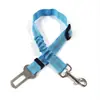 Productos para Mascotas Cinturón de Seguridad para Coche Correa de Tracción para Perro Cojín Telescópico Elástico Cuerda de Seguridad Reflectante Cuerda de Tracción Cuerda para Perro
