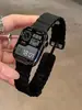 Adequado para AppleWatch789 Pulseira Apple Watch iwatch10 Geração se Silicone Marinho Magnético Dobrável Relógio