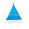 Decoraciones de Gorro Navideño de Polar Personalizado de Fábrica Gorro Navideño de Terciopelo de una Cara Calcetines Navideños con Logo Impreso