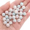 10mm de vidro imitação de água tingido de porcelana quebrada contas contas contas DIY pulseira artesanal jóias acessórios material atacado