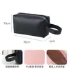 Bolsa de Maquillaje Vertical de Gran Capacidad y Alto Valor Estético, Neceser Impermeable de PVC, Bolsa de Almacenamiento de Maquillaje Portátil con Compartimentos, Lista para Envío