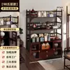 Estante de exhibición para té, estante de almacenamiento de té de varias capas, mesa de té, gabinete de té, estante de almacenamiento para sala de té
