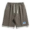 Shorts Masculino de Marca da Moda 2026 Verão Estilo Japonês Moda Fresca Estampa Completa de Letras Reto Solto Shorts Masculino de Cinco Pontos