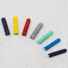Accesorios Metálicos Abiertos Kulogin de Aleación de Cobre con Textura para Cordones de Zapatos Adecuados para Ropa, Cordones de Sombrero, Cinturillas, Cordones y Cordones de Zapatos