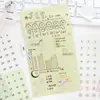 Livro de adesivos recortados Crepúsculo, dropshipping disponível, registro de ritmo lento, adesivos decorativos básicos estilo ins para planners
