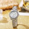 Explosiones de comercio exterior nueva moda reloj de pulsera para dama con escala digital de diamantes estilo europeo reloj de cuarzo simple que combina con todo reloj de pulsera
