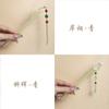Estilo Antigo Hairpin Placa de Ácido Acético Simples Tassel Andar Diário Cabelo Han Roupas Acessórios Novo Estilo Chinês Roupas Antigas Mulheres Hairpin