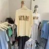 Camiseta de Manga Corta con Estampado de Dibujos Animados Linda para Mujer, Nuevo Estilo de Verano, Estilo Coreano, Holgada, Versátil, Adelgazante, Cubre Barriga, Top de Algodón Puro