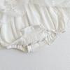 Ropa de Verano para Bebé Ins Body de Encaje con Mangas de Murciélago para Niña Harper Vestido de Malla Harper Princesa para Recién Nacido