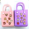 Accesorios de dibujos animados de Yak, planos, decorativos, para hacer uno mismo, sombrero de paja, bolso, linda vaca de las Tierras Altas, parche de pegamento suave, accesorios
