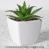 Simulação mini suculentas atacado pequenos enfeites de plantas em vasos de flores de simulação com vasos flores falsas escritório desktop plantas verdes