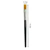 Pincel de Pintura a Óleo Numérico de Nylon para Crianças, Caneta de Contorno para Graffiti DIY, Pincel para Pintura em Gesso e Cerâmica, Venda por Atacado Individual