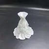 Florero de Rosa Impreso en 3D Transfronterizo Flor de Vestido Florero Artesanía Creativa Decoración Hogar Navidad Halloween Regalo Adorno