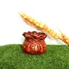 Maceta de cerámica, estilo europeo vintage de arcilla roja, para mesa de balcón, plantas suculentas, árbol de la fortuna, bonsái, decoración floral interior creativa