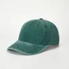 Gorra de Béisbol Lavada con Recubrimiento Vintage, Gorra Lisa Lisa de Color Sólido, Estilo Retro Europeo y Americano, Sombrero de Exportación Transfronterizo para Mujer