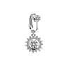 Gaibei Europeo y Americano transfronterizo lujo ligero exquisito sentido de la moda piercing anillo para el ombligo clip para el ombligo sin perforación clip para la oreja fabricante de joyería para piercing