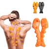 Almofada de Massagem para Coluna Cervical Japonesa, Almofada de Tração Cervical com Acupressão, Travesseiro de Massagem para Pescoço e Costas, Suporte de Relaxamento para Massagem da Coluna Cervical