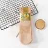 Medias de seda para mujer primavera y verano nuevas ultradelgadas de piña antideslizantes transpirables resistentes al desgaste antienganches amigables con la piel simples invisibles de seda