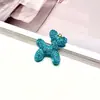 Artículo Popular Transfronterizo: Llavero DIY de Perro Globo con Diamantes de Arcilla, Accesorio para Llavero de Coche, Accesorio Colgante para Bolso