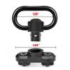 Accesorios para Juguetes de Exterior Sistema Mlok Anillo QD de Corazón de Melocotón de Metal Hebilla QD Giratoria Hebilla de Correa Anillo de Correa de Punto Único Hebilla