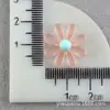 Perlado Pequeño Fresco Girasol Material Banda de Goma Pequeña Margarita Accesorios para el Cabello Pegamento Crema DIY Niños Accesorios para Funda de Teléfono Móvil
