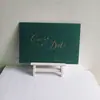 Sobre Estilo Europeo con Estampado Dorado Tarjeta de Color Sobre de Empaque para Guardar Datos 185*125 Disponible en Stock