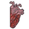 Europa y Estados Unidos broche de colección con forma de corazón visceral de hueso caliente insignia de ambiente divertido de Halloween accesorios de traje