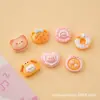 Oso Pequeño Cerdo Pequeño Galleta Caramelo Juguete Resina Adornos DIY Pinzas para el Cabello Fundas para Teléfono Patinete Eléctrico Imanes para Refrigerador Accesorios Decorativos Lote