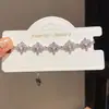 Pulsera de Calabaza Hueca con Circonita Electrochapada en Oro Real de 18K, Lujo Ligero, Gama Alta, Pulsera Exquisita, Nuevo Estilo Chino, Accesorio de Mano Versátil