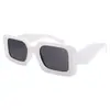 Óculos de Sol Quadrados Simples 2025 Nova Moda Retrô Óculos de Sol Anti-UV Celebridade da Internet Óculos de Sol para Fotografia de Rua Tendência