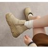 Botas Retro Elegantes Birkenstock Otoño 2026 Nuevas Botas de Plataforma con Suela Gruesa Estilo Martin Cómodas Versátiles Botines